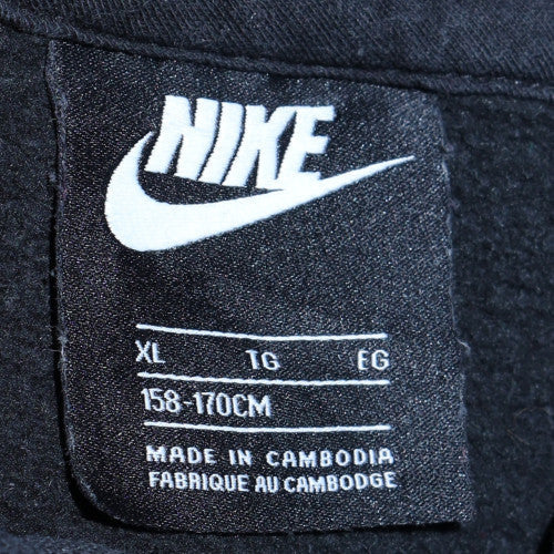 Teens UK Size M Nike Black Pullover Hoodie