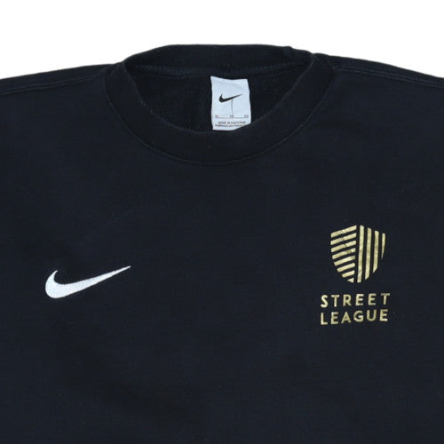 Mens UK Size XL Nike Black Pullover Sweatshirt