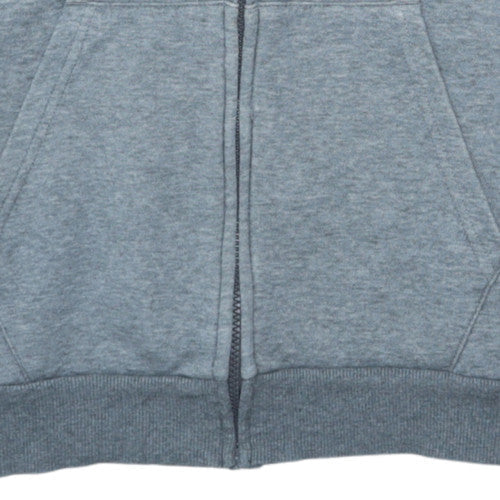 Mens UK Size M PUMA Grey Full Zip Hoodie