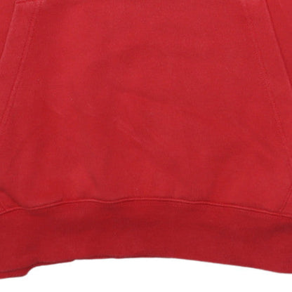 Mens UK Size S Nike Red Pullover Hoodie