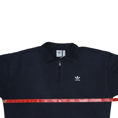 Womens UK Size L adidas Blue Pullover Sweatshirt