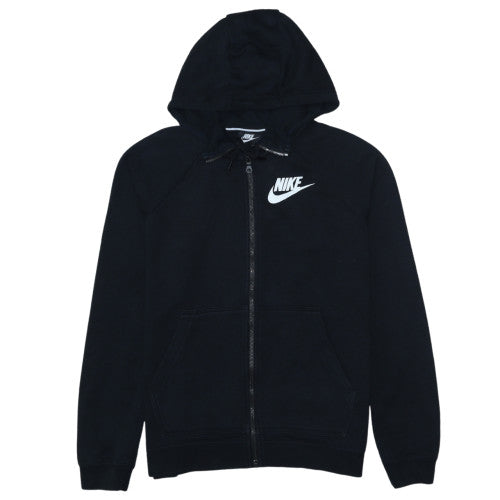 Mens UK Size M Nike Black Full Zip Hoodie