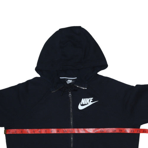 Mens UK Size M Nike Black Full Zip Hoodie