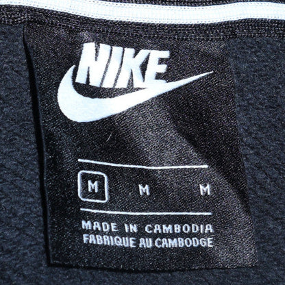 Mens UK Size M Nike Black Full Zip Hoodie