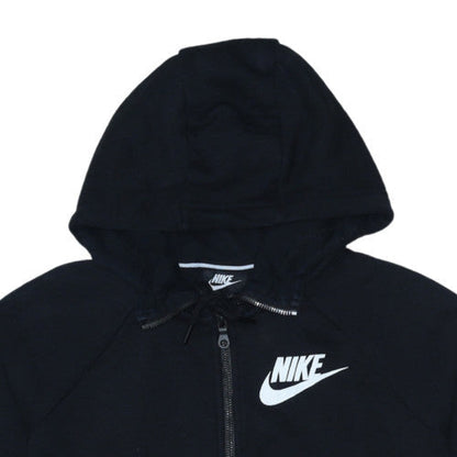 Mens UK Size M Nike Black Full Zip Hoodie