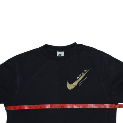 Mens UK Size S Nike Black Pullover Sweatshirt