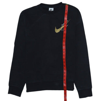 Mens UK Size S Nike Black Pullover Sweatshirt