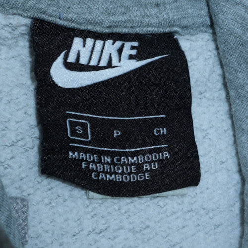 Mens UK Size S Nike Grey Pullover Hoodie