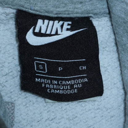 Mens UK Size S Nike Grey Pullover Hoodie
