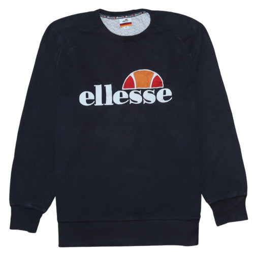 Mens UK Size M ellesse Black Pullover Sweatshirt