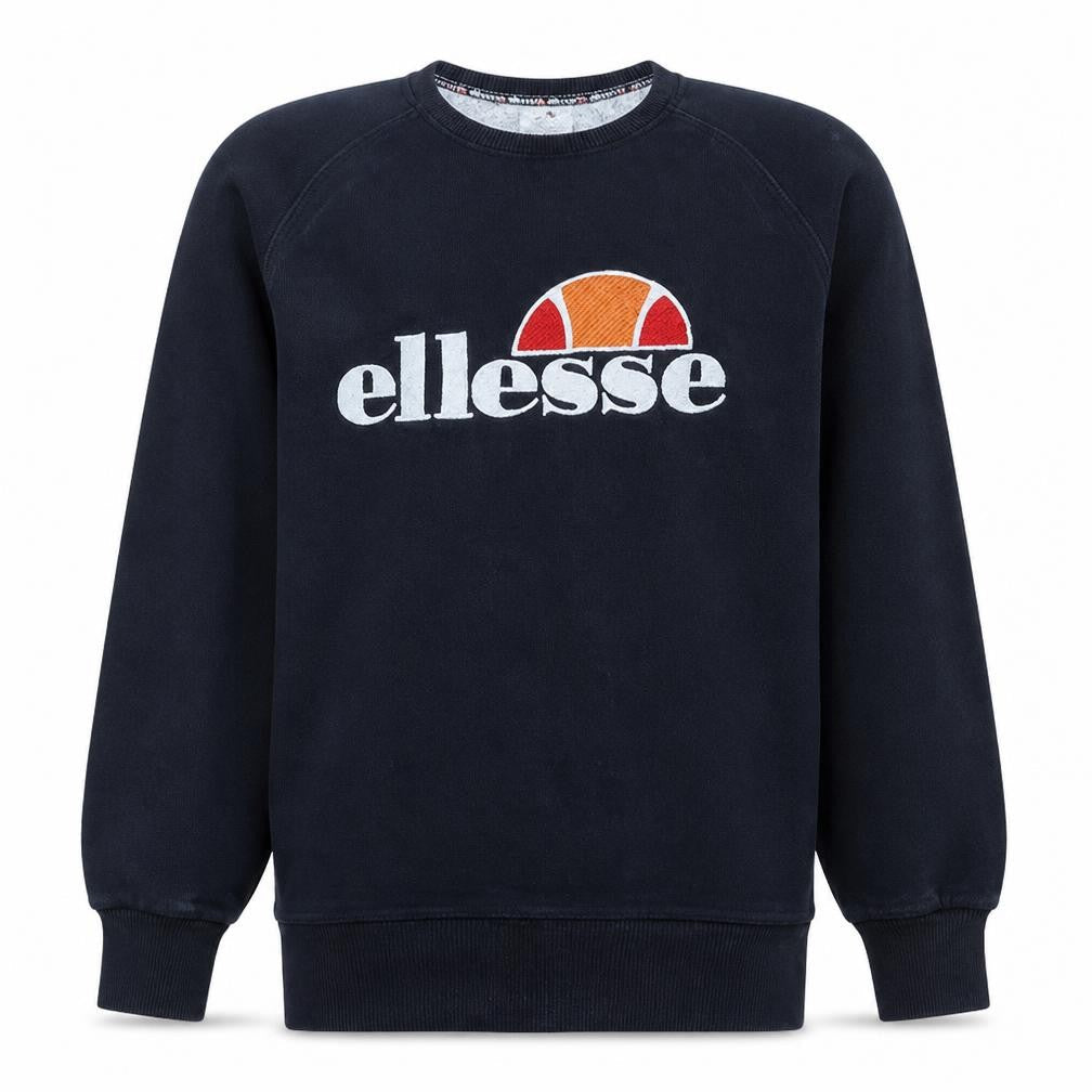 Mens UK Size M ellesse Black Pullover Sweatshirt