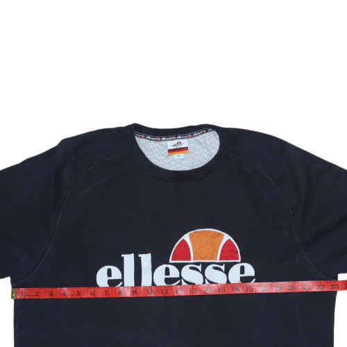 Mens UK Size M ellesse Black Pullover Sweatshirt