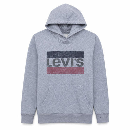 Mens UK Size S Levi's Grey Pullover Hoodie
