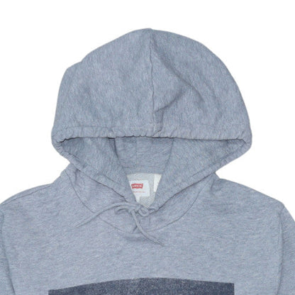 Mens UK Size S Levi's Grey Pullover Hoodie