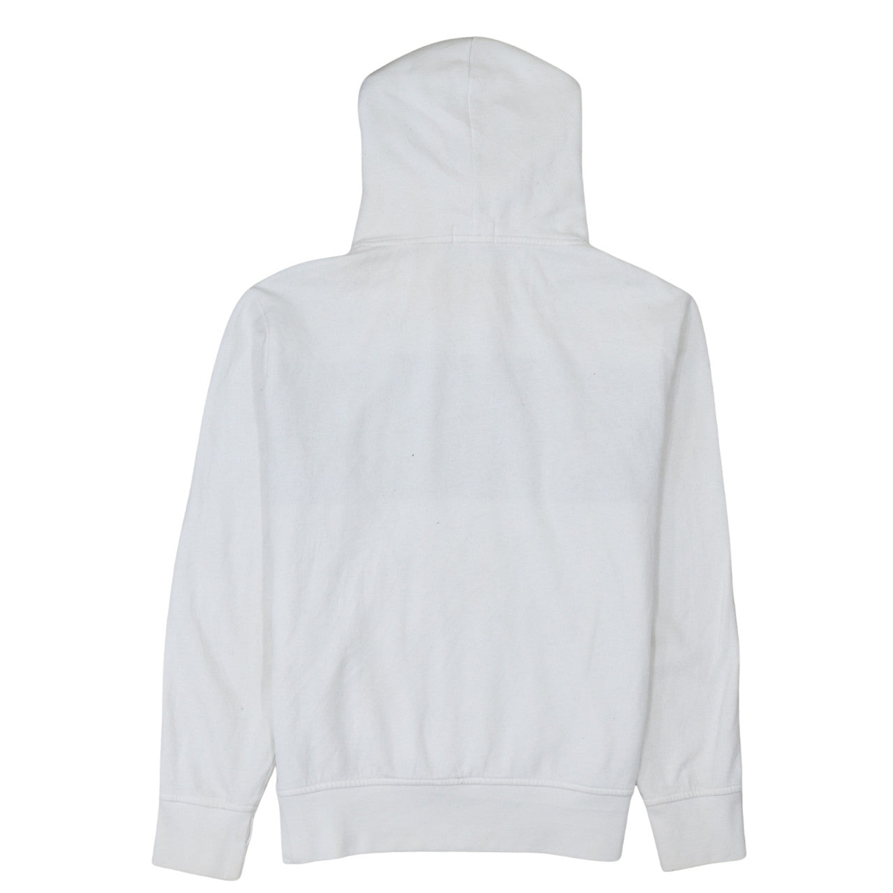 Mens UK Size M Polo Ralph Lauren White Pullover Hoodie