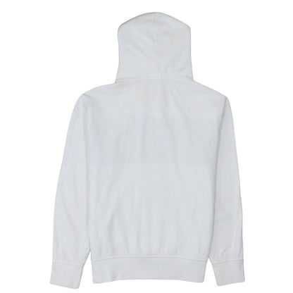 Mens UK Size M Polo Ralph Lauren White Pullover Hoodie