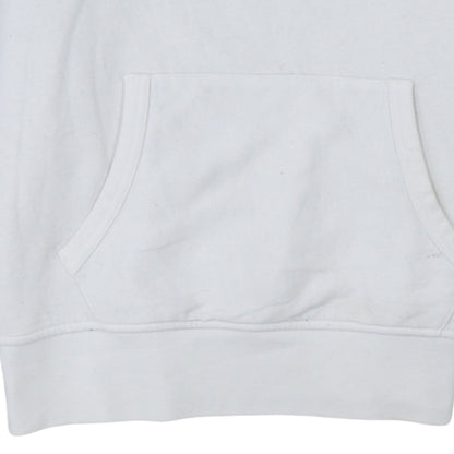 Mens UK Size M Polo Ralph Lauren White Pullover Hoodie