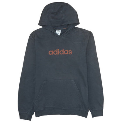Mens UK Size XL adidas Black Pullover Hoodie
