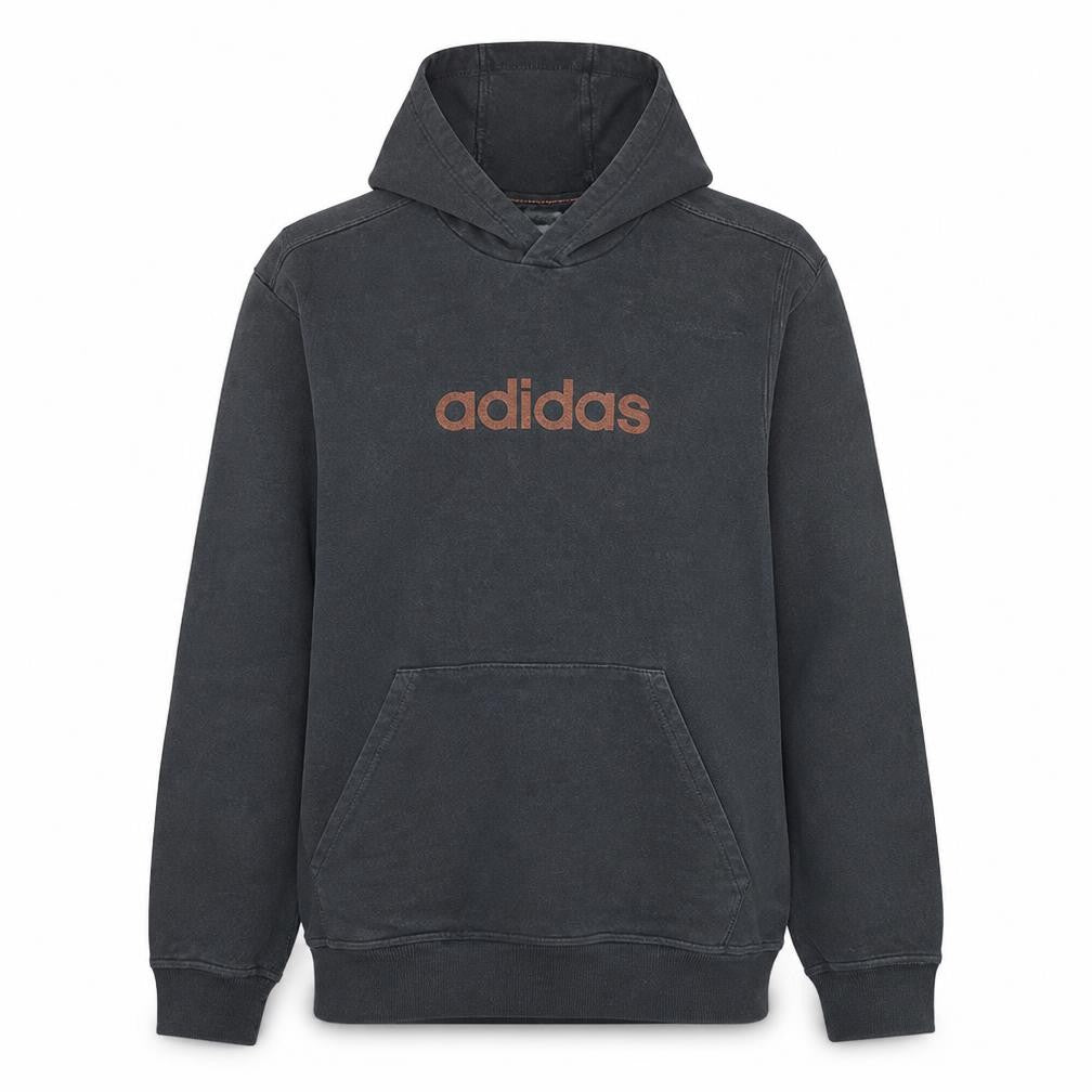 Mens UK Size XL adidas Black Pullover Hoodie