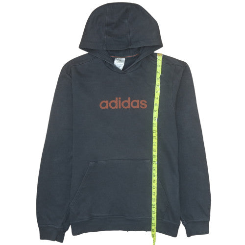 Mens UK Size XL adidas Black Pullover Hoodie