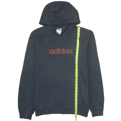 Mens UK Size XL adidas Black Pullover Hoodie