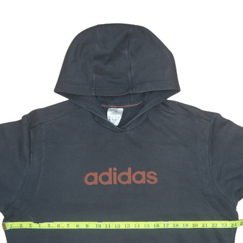 Mens UK Size XL adidas Black Pullover Hoodie