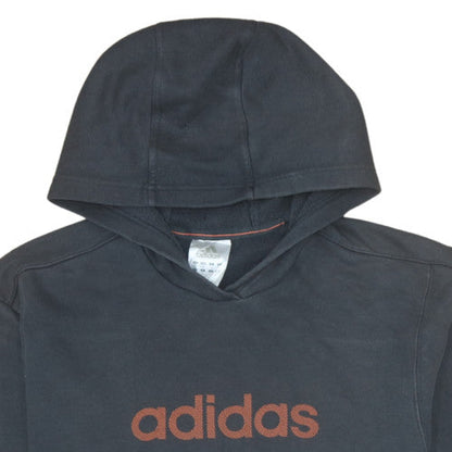 Mens UK Size XL adidas Black Pullover Hoodie