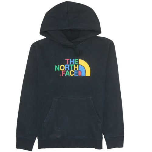 Mens UK Size M The North Face Black Pullover Hoodie