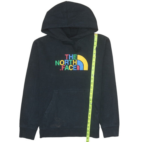 Mens UK Size M The North Face Black Pullover Hoodie