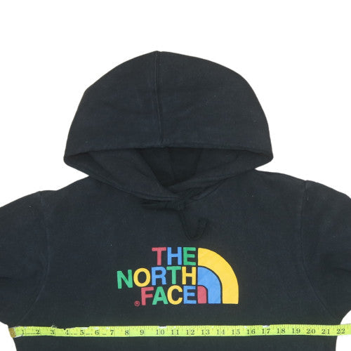 Mens UK Size M The North Face Black Pullover Hoodie