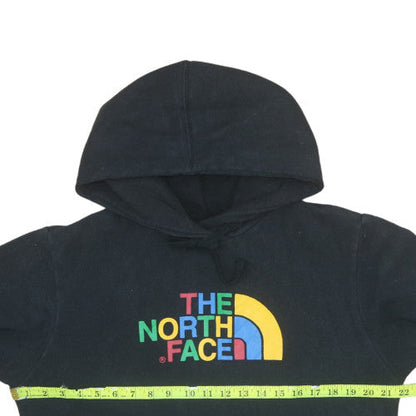 Mens UK Size M The North Face Black Pullover Hoodie