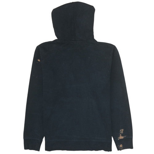 Mens UK Size M The North Face Black Pullover Hoodie