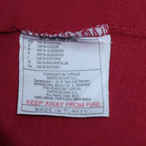 Mens UK Size L Nike Red  T-Shirt