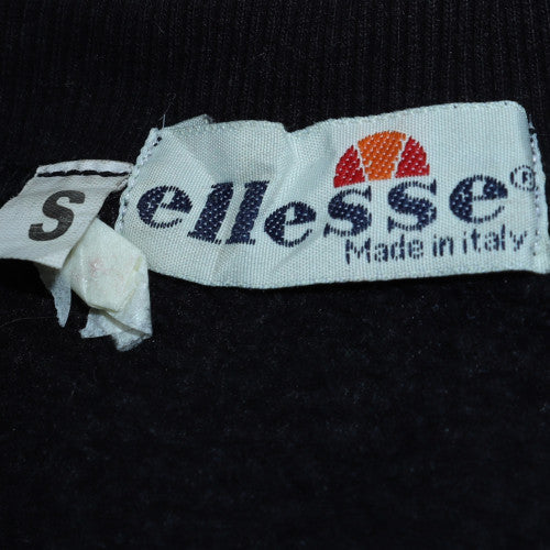 Mens UK Size S ellesse Black Pullover Sweatshirt
