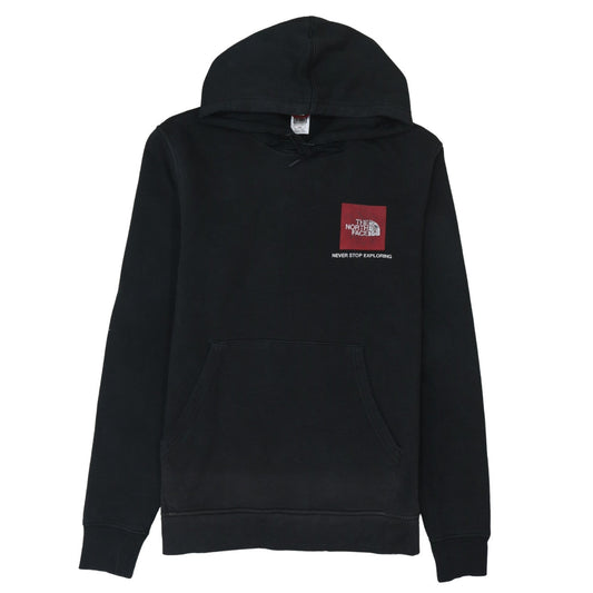 Mens UK Size M The North Face Black Pullover Hoodie