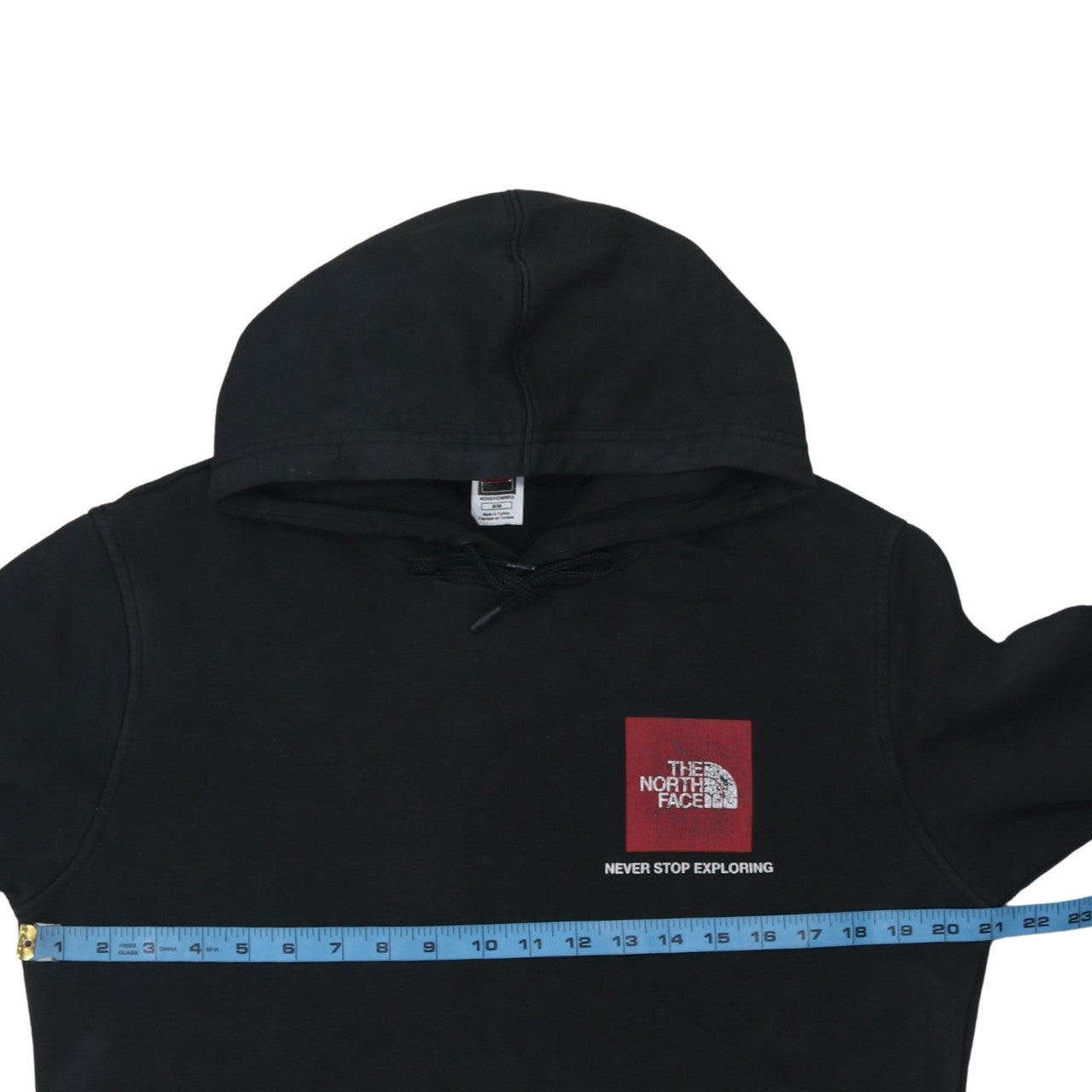 Mens UK Size M The North Face Black Pullover Hoodie
