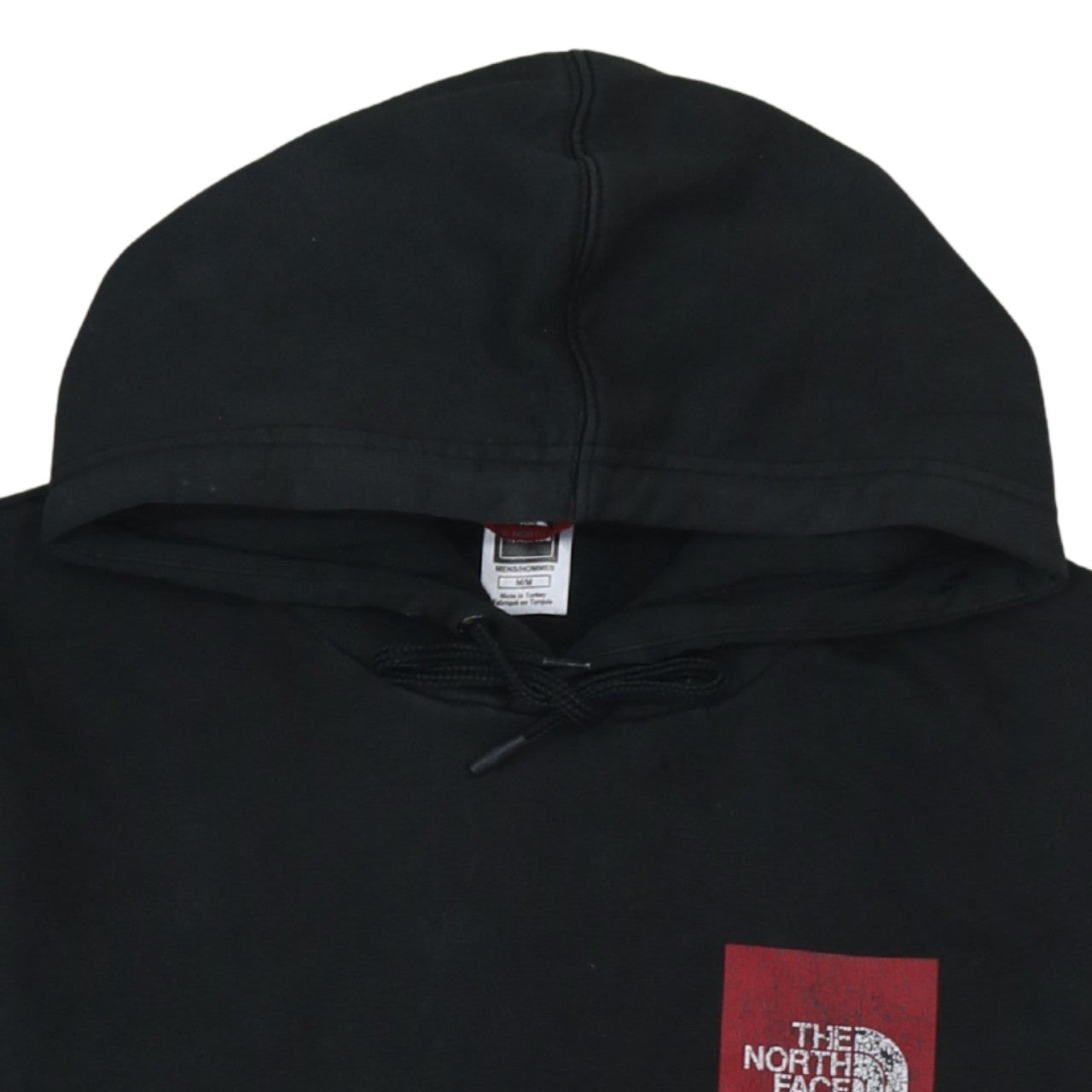 Mens UK Size M The North Face Black Pullover Hoodie