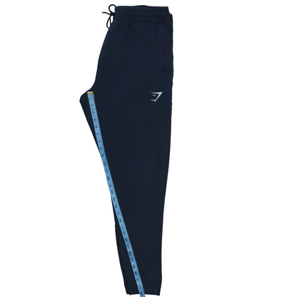 Gymshark Men's Black Jogger Trousers L Regular Fit Fleece
