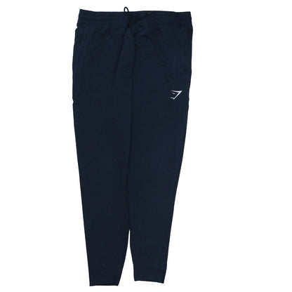 Gymshark Men's Black Jogger Trousers L Regular Fit Fleece
