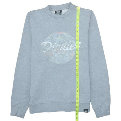 Mens UK Size S Dickies Grey Pullover Sweatshirt