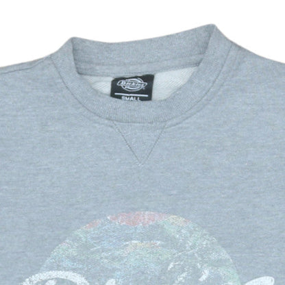 Mens UK Size S Dickies Grey Pullover Sweatshirt