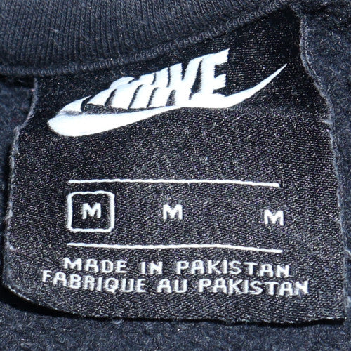 Mens UK Size M Nike Black Pullover Hoodie
