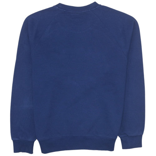 Mens UK Size M Lacoste Blue Pullover Sweatshirt