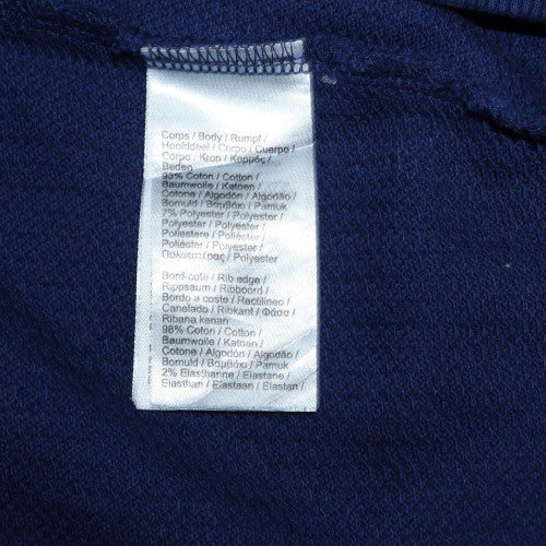 Mens UK Size M Lacoste Blue Pullover Sweatshirt