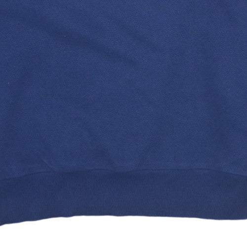 Mens UK Size M Lacoste Blue Pullover Sweatshirt