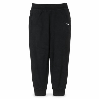 Mens UK Size S PUMA Regular Fit Jogger Black Trousers