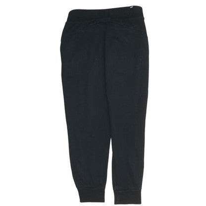 Mens UK Size S PUMA Regular Fit Jogger Black Trousers