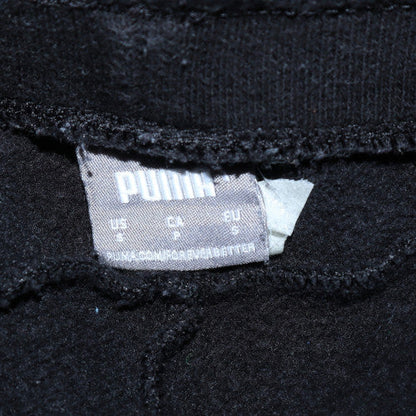 Mens UK Size S PUMA Regular Fit Jogger Black Trousers