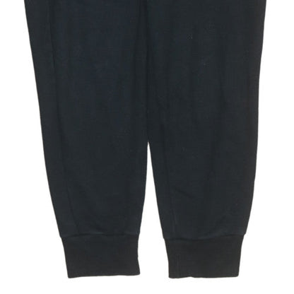 Mens UK Size S PUMA Regular Fit Jogger Black Trousers