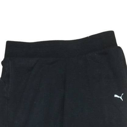 Mens UK Size S PUMA Regular Fit Jogger Black Trousers